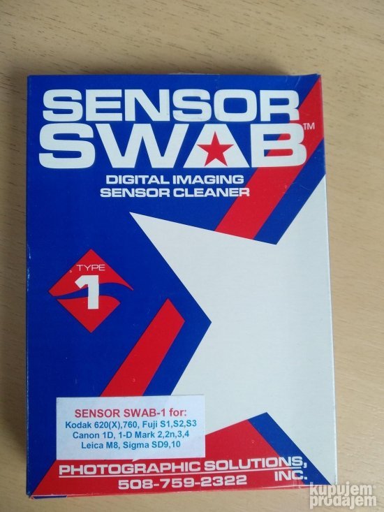 Sensor Swab Tip 1 Štapići za čišćenje senzora