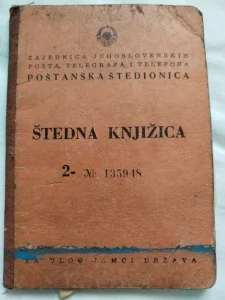 Stara štedna knjižica Poštanska štedionica 1963-68god  SFRJ