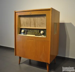 Siemens originalni radio, gramofon - kabinet