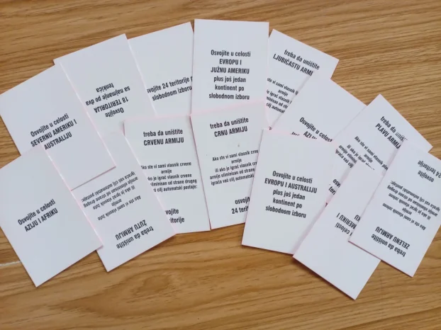 Drustvena igra Riziko na srpskom,novo