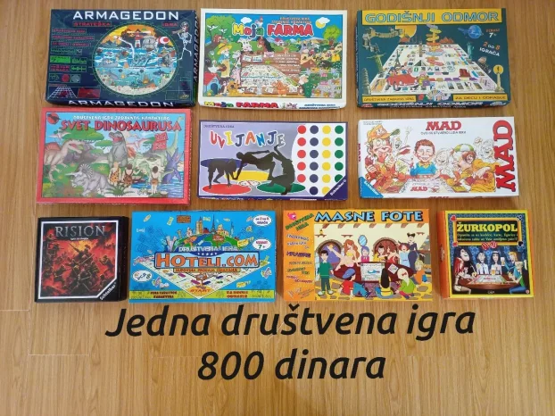 Drustvena igra Riziko na srpskom,novo