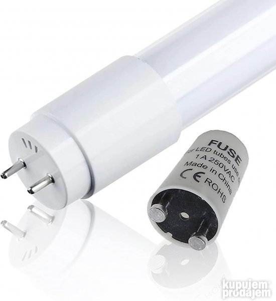LED Neonke 4kom 120cm 18w 6500K T8 G13 1800 Lumena