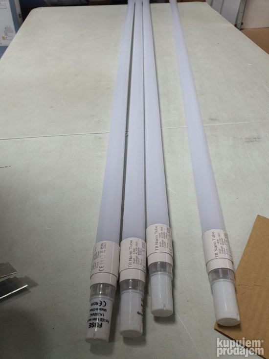LED Neonke 4kom 120cm 18w 6500K T8 G13 1800 Lumena