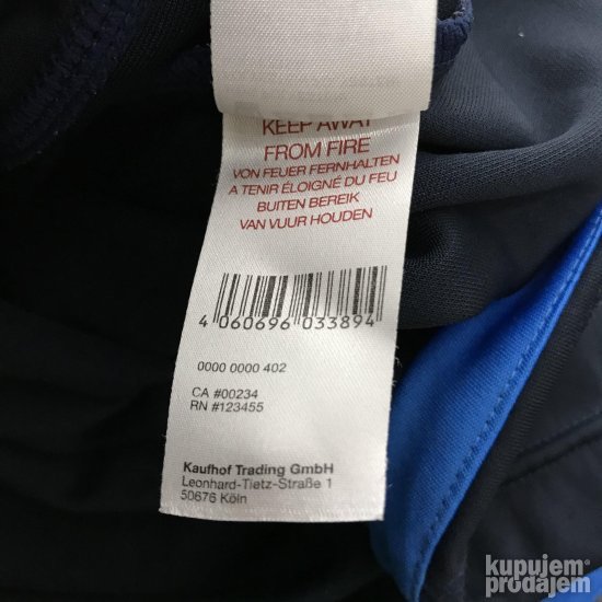 MANGUUN muška trenerka gornji deo XL