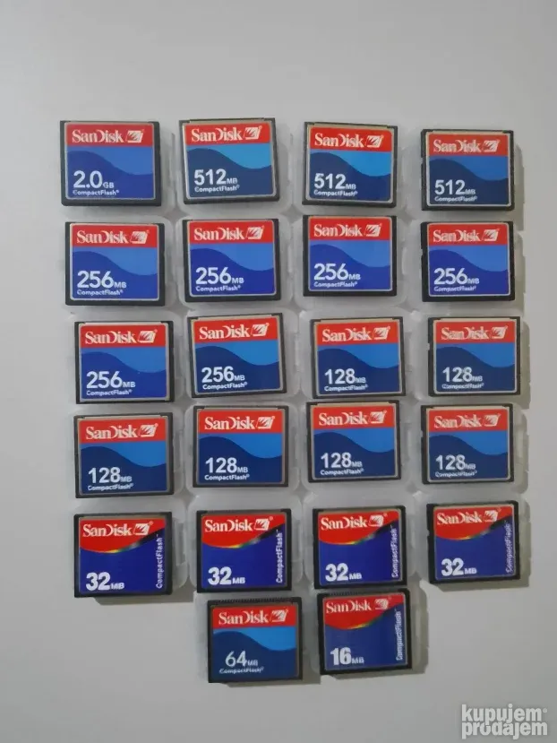 Kartice za masine za plastiku Compact flash