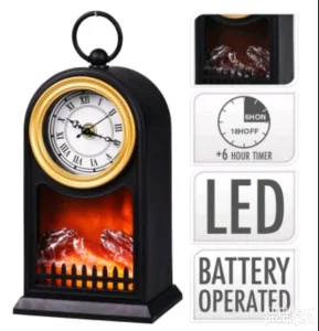 Sat sa LED svetlom- imitacija plamena