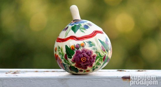 Prekrasna Handpainted kutija za nakit Mexico