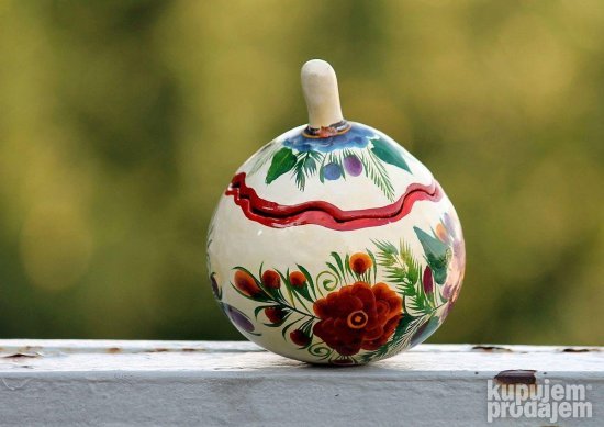 Prekrasna Handpainted kutija za nakit Mexico
