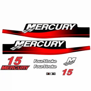 Mercury 15 nalepnice za vanbrodski motor