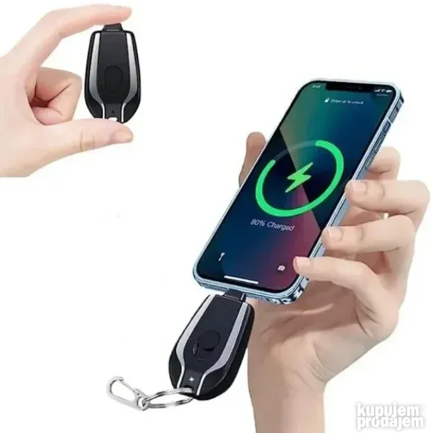 VG Privezak-Punjač Power Bank za Android i iOS 1500mAh
