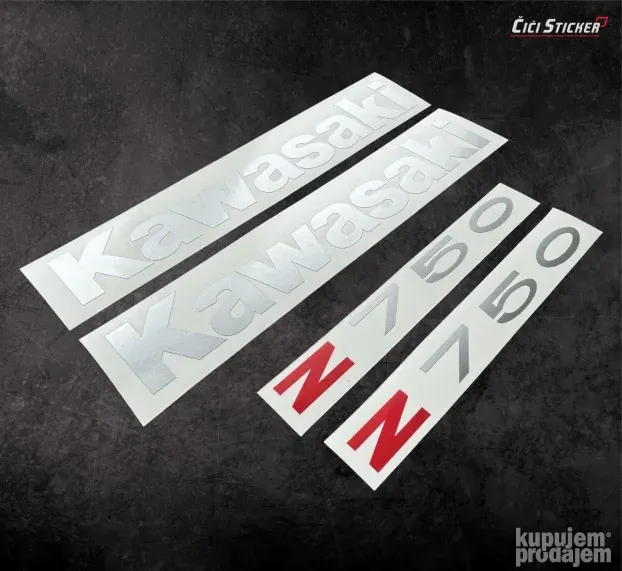 STIKERI - Kawasaki z750 Nalepnice - Stikeri za motore - 2273