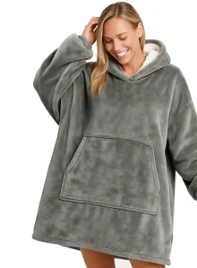 Duks ćebe - Siva boja - TOPLO i mekano