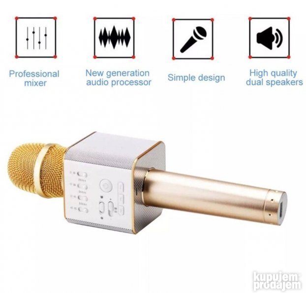 Bluetooth Karaoke Mikrofon KTV blutut Q9