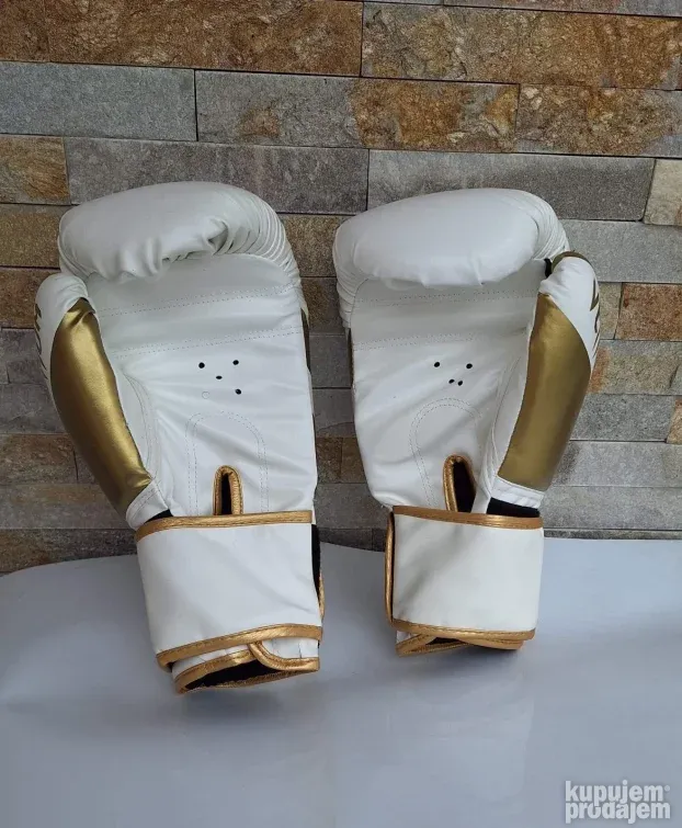 Rukavice za boks - Bokserske rukavice BELE VENUM 10-12-14oz