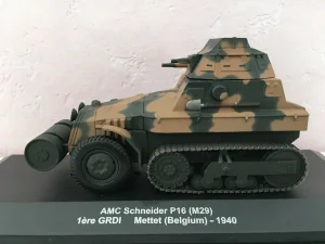 1:43 oklopni guseničar AMC Schneider P16 (M29) 1940
