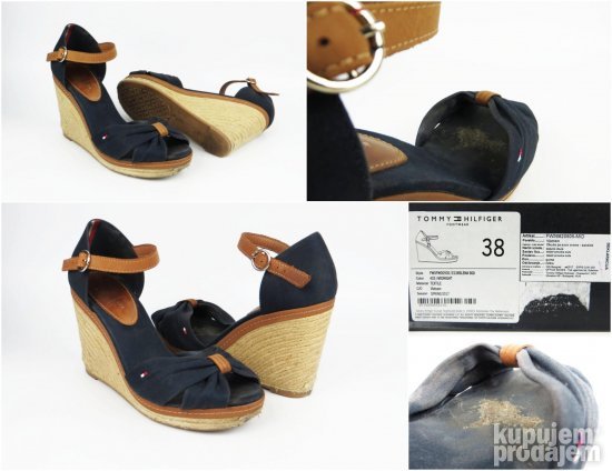 Tommy Hilfiger sandale sa plattformom A509