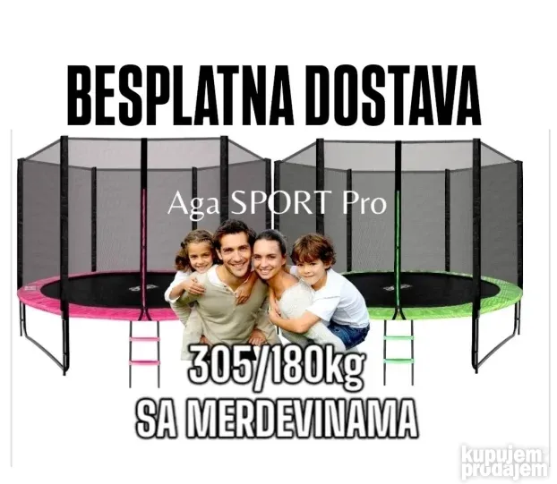 Trambolina 244 tramboline trampoline 250,305