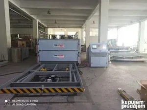 Peć za laminirano staklo i film