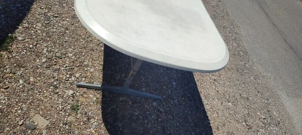 sto stratie za dvoriste i bastu 165x95x72cm.medijapan-metal