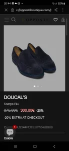 Muske mokasine Doucal's br 42 SNIZENO