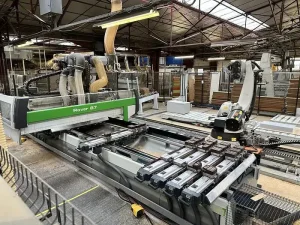 CNC Biesse + Kuka Rover B 7.65 + KR210-2 / 2013g.