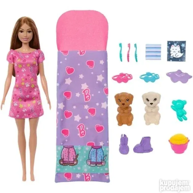 Barbie pidžama party sa kucom