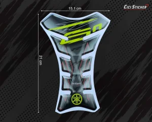 Nalepnice - Yamaha FZ6 Tank pad - 3D Stikeri - 2391