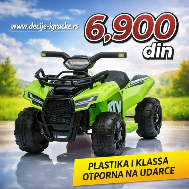 Kvad cetvorotockas za decu 6v Super cena vise boja