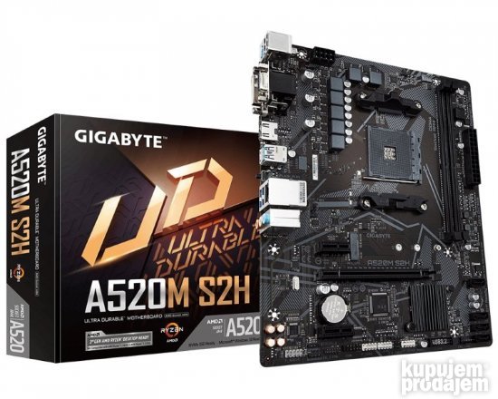 GIGABYTE A520M S2H rev. 1.0