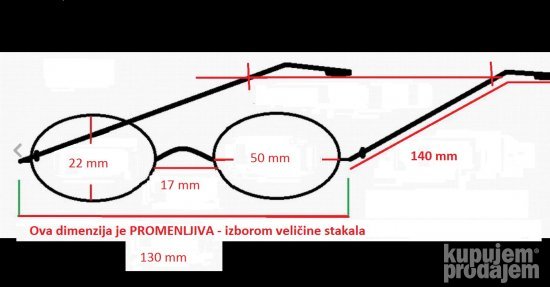 FIELMANN Charme dioptrijski RAM BEZ RAMA