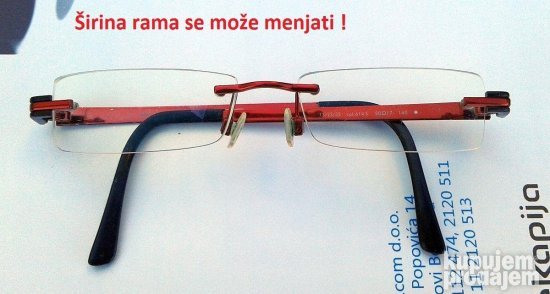 FIELMANN Charme dioptrijski RAM BEZ RAMA