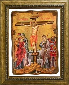 икона Христово Распеће, Велики Петак 5.