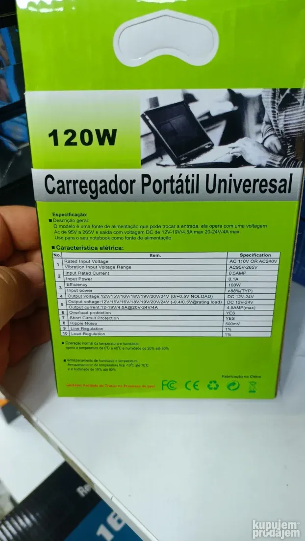 Univerzalni punjač za lap top