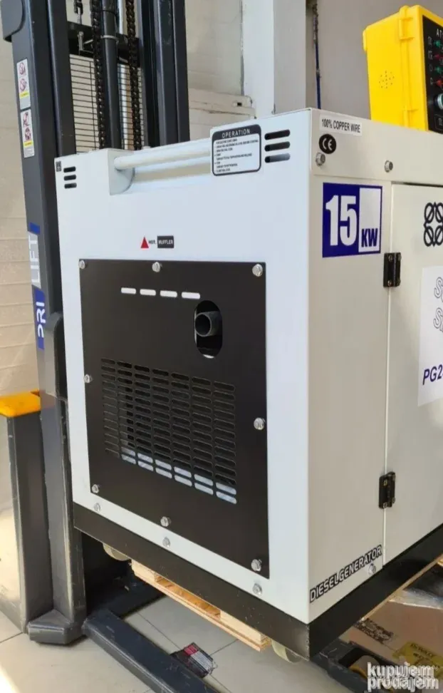 PERKINS agregat 15KW besumni sa automatikom dizel NOVO