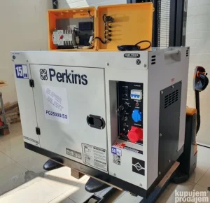 PERKINS agregat 15KW besumni sa automatikom dizel NOVO