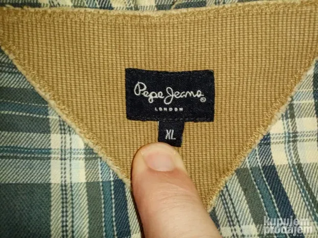 PEPE JEANS vrhunski muski perjani prsluk XL