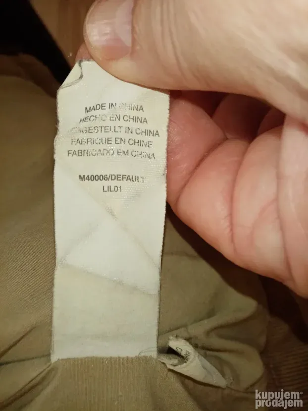 PEPE JEANS vrhunski muski perjani prsluk XL