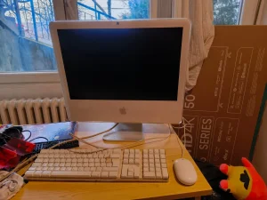 RETKO iMac G5 12.1 2005 G5 PowerPC i MacOS X Leopard instal