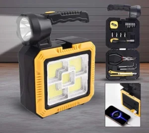 Lampa sa kutijom i alatom