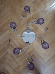 Plafonjera, luster sa led G9 silalicamz