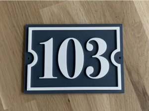 Stampanje kucnih brojeva po zelji / Kucni brojevi