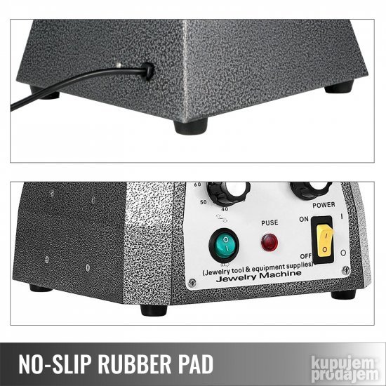 Magnetna mašina za poliranje nakita 220 V