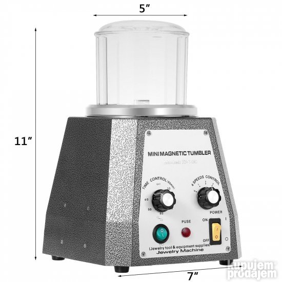 Magnetna mašina za poliranje nakita 220 V