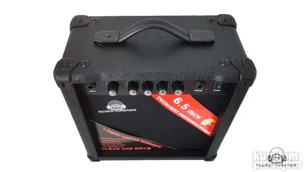 Pojačalo za bas gitaru 15w Music master GBA15BK