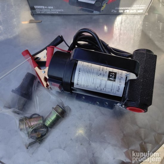 Pumpa za pretakanje goriva 12v 45L/min