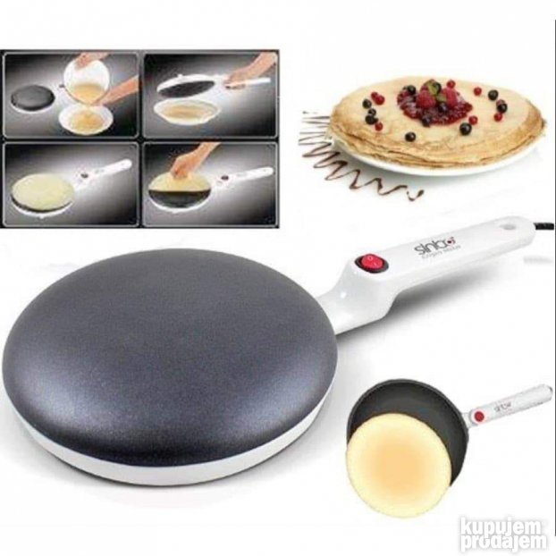 Aparat za palačinke Zaobljeni tiganj za palačinke