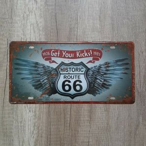 Tablica ROUTE 66 Historic