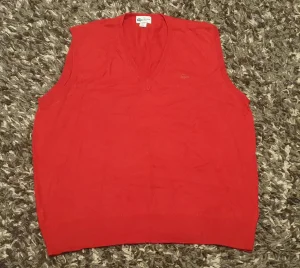 Lacoste prelep crveni pulover