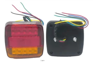 Štop svetlo LED 12V-24V 4 funkcije 10x10cm