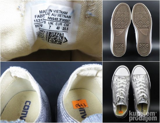 Converse patike starke metalik ab326